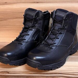 First Tactical Men's 6" Duty Side-Zip Boots size 6.5. Will also fit women size 8
